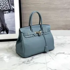 エルメス バーキン30 トゴ シエル SV金具 □M刻印 - メルカリ