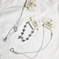 アクセサリー3点セット ＰＡＲＩＳ　ＫＩＤＳ ネックレス＆ブレスレット