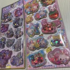 2枚セット　【国内正規品】　ほっぺちゃん　ウォーターインシール　ハッピーマーチ