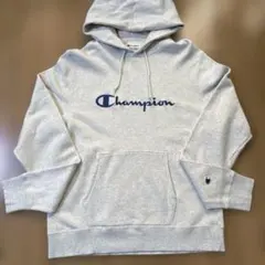 よしぶ様 Champion パーカー 薄い杢グレー XL