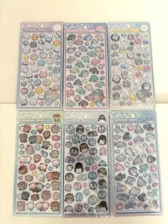 《正規品》ボンボンドロップシール　水族館限定　6種セット