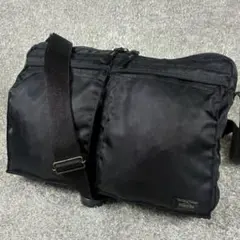 美品 ポーター タンカー 2way クロスボディ ショルダーバッグ Lサイズ 黒