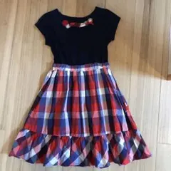 組曲　ワンピース　130cm 女の子　美品のサムネイル