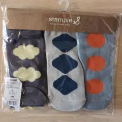 stampleスタンプルキッズ靴下 3足セット (11-13cm) 新品未使用