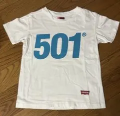 Levi's 501 ロゴ Tシャツ ホワイト130