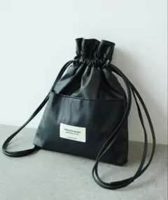 beautiful people 巾着ショルダー