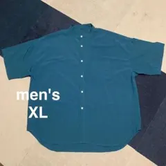 メンズ シャツ XL グリーン