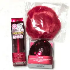 【新品未使用】TIRTIR ルビーメッシュクッションミニ&メイクアップフィクサーのサムネイル