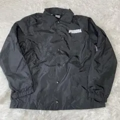 PUMA プーマ　コーチジャケット　ブラック　M