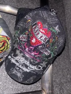 Ed Hardy スカル ハート キャップ
