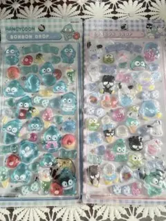 サンリオのボンボンドロップシール 2枚