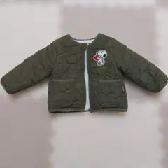 アウター　PEANUTS スヌーピー キルティングジャケット　90