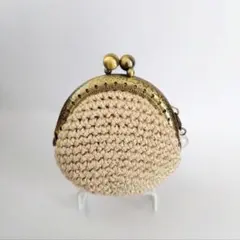 ハンドメイド チビがま口