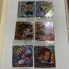 ワンピース ホロステッカー 6枚セット