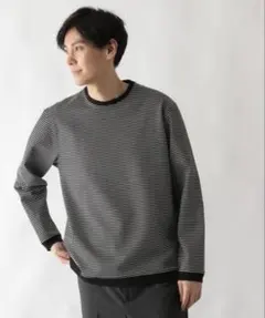 【最終値下げ】グローバルワーク　リッチクリーンスウェット　ボーダー　長袖