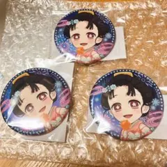 鬼滅の刃・狛治と恋雪WEBSHOPくじC賞・ホログラム缶バッジ恋雪3点セット