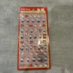 サンリオ　正規品　ボンボンドロップシールmini ハローキティ赤