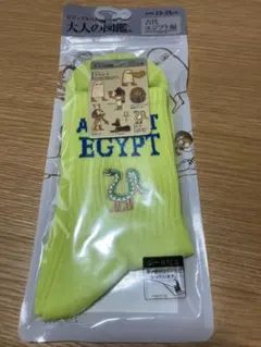 大人の図鑑　古代エジプト編(サ・タ) 靴下　23〜25㎝ 【新品未開封】のサムネイル
