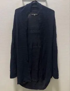 grove グローブ ネイビーニットカーディガンMサイズ 春夏