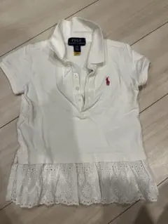 Ralph Lauren ポロシャツ ホワイト 95cm