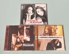 MANISH/INDIVIDUAL/Cheer!/アルバム 3枚/交換用ケース付