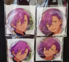 あんスタ　乙狩アドニス　フィーチャースカウト 缶バッチ   各2個セット