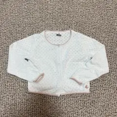 ⭐︎美品⭐︎【プチバトー】針抜きコットンニットカーディガン(3ans/95cm)