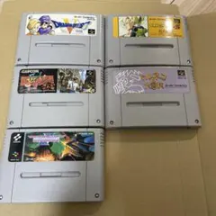 スーパーファミコンソフト／5本セット