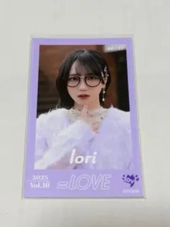 あ*す様 =LOVE イコラブ　野口衣織ちゃん　ミニフォトカード