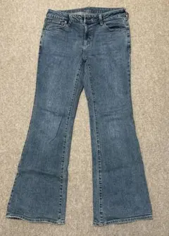 GU スリムフレアジーンズ　Lサイズ