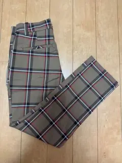処分につき最終値下げH&M チェック柄 パンツ