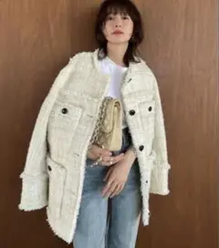 CLANE NOCOLORTWEEDJACKETのサムネイル