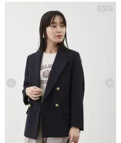 お値下げ中‼︎ 【新品未使用】Mila Owen ダークネイビー テーラード