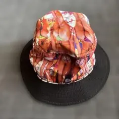 VANS ビキニ柄 バケットハット オレンジ/黒のサムネイル