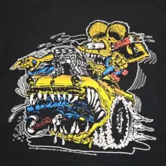 Rat Fink MOONEYES Tシャツ ブラックのサムネイル