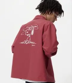 UNIQLO ピーナッツ コーチジャケット Mサイズ ウッドストック - メルカリ