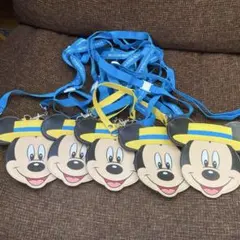 東京ディズニーリゾート　バケーションパッケージ限定 ミッキーパスケース6個セット