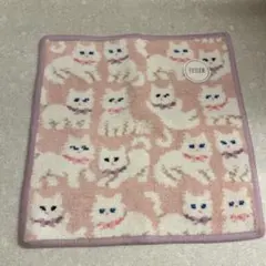 フェイラー　FEILER モフモフネコチャン　タオルハンカチ