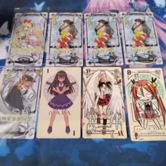 魔法先生ネギま！　パクティオーカード　8枚セット
