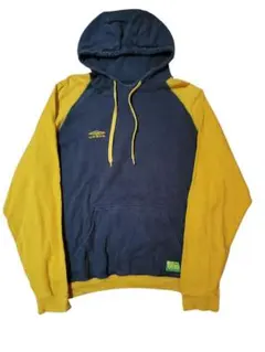 90s vintage Umbro アンブロ ラグラン パーカー L 黒 Y2K