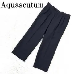 Aquascutum アクアスキュータム スラックス ブラック 88 B2600