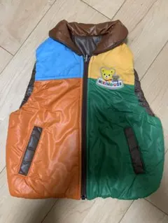 ミキハウス リバーシブルダウンベスト　サイズ100