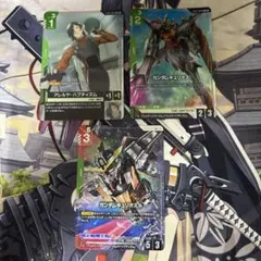ガンダムカードゲーム 紫 バルバトスアダプト グシオンリベイク - メルカリ