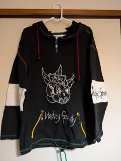 Castelbajac クマ刺繍 フード付きトレーナー サイズ2