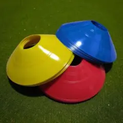 トレーニングマーカーコーン マーカーディスク 30枚セット スポーツ サッカー