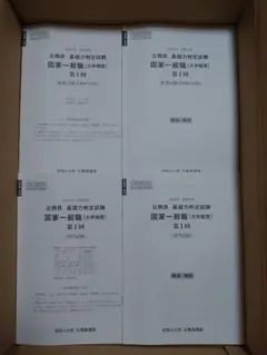 公務員試験　基礎力判定試験　国家一般職（第1回）＋大量のオマケのうち3つまで