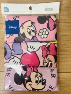 【新品未開封品】Disney ディズニー ミニーマウス ランチクロス 3枚組のサムネイル