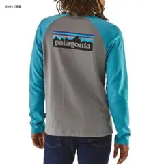 patagonia　p-6　ロゴ　ライトウェイト　クルー　スウェットシャツ
