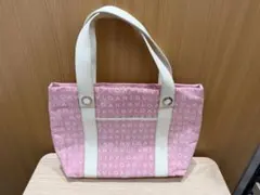 【大人可愛い】ブルガリ ロゴマニア トートバッグ ピンク 春色アイテムデイリー鞄