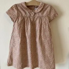 PETIT BATEAU 花柄ワンピース 24m